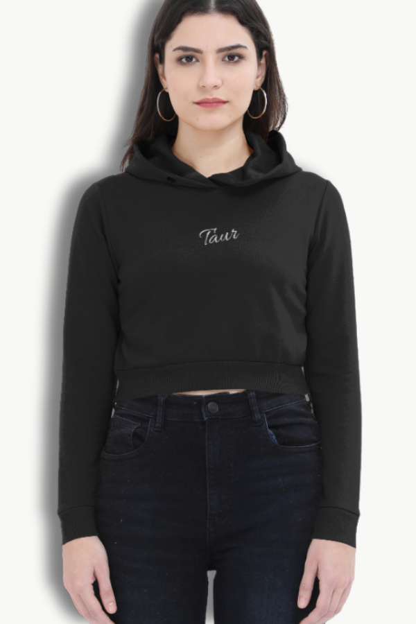 Jawa Yezdi Motorcycles Cropped Hoodie - Image 4