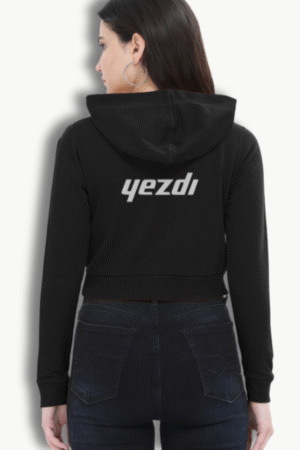 Yezdi Cropped Hoodie